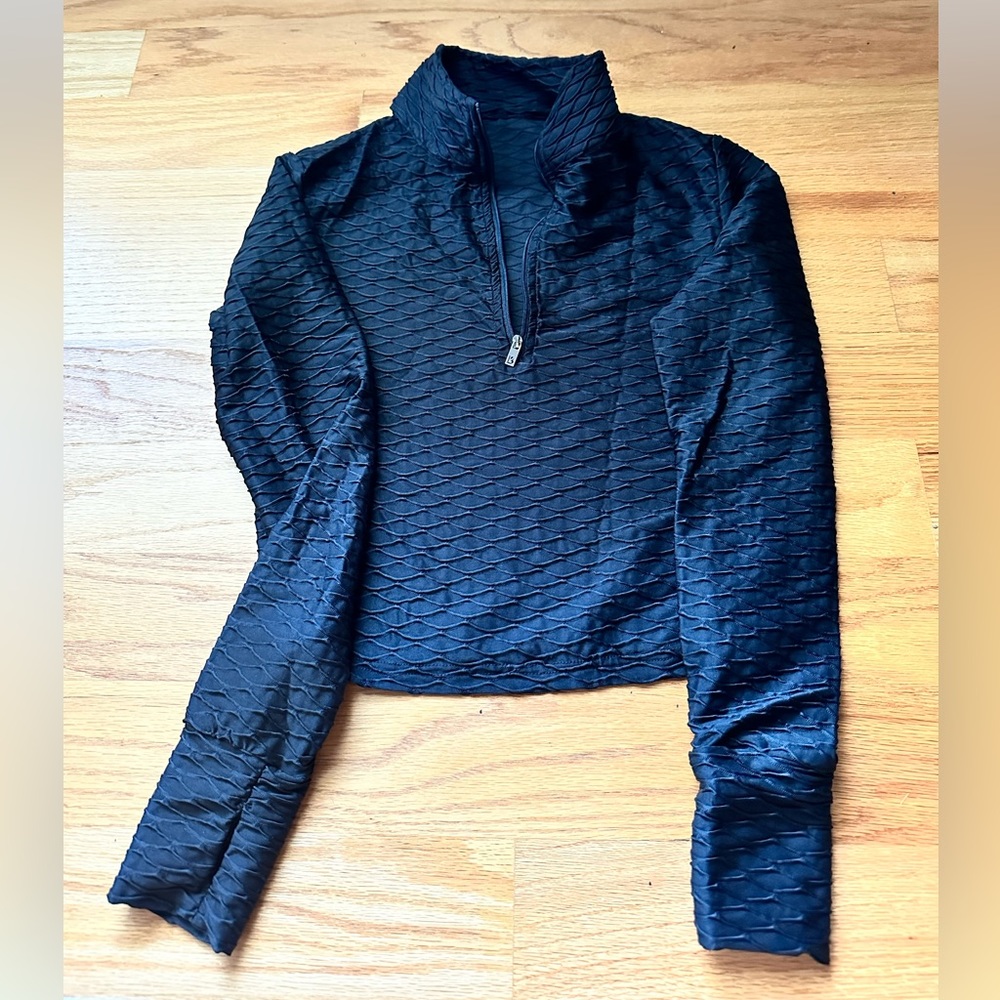 Buff bunny crop jacket